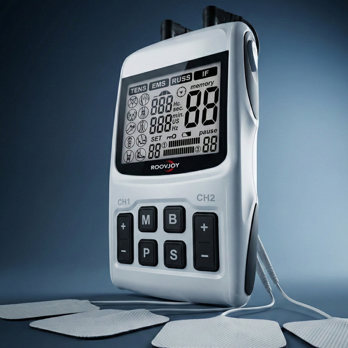 StimPro 4 | Tens, EMS, ondas rusas e interferencial (4 en 1)
